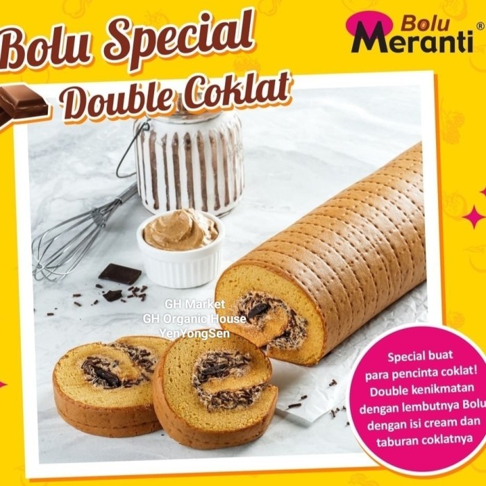 

BOLU MERANTI MEDAN DOUBLE COKLAT