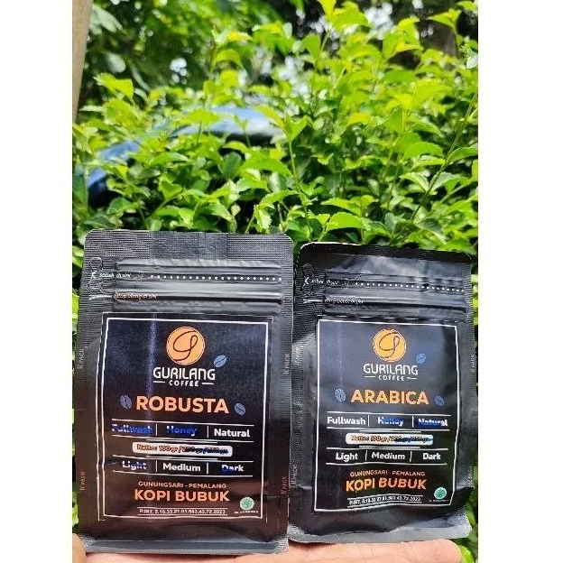 

KOPI ROBUSTA GURILANG kopi bubu kemasan 100gr biji pilihan aroma enak