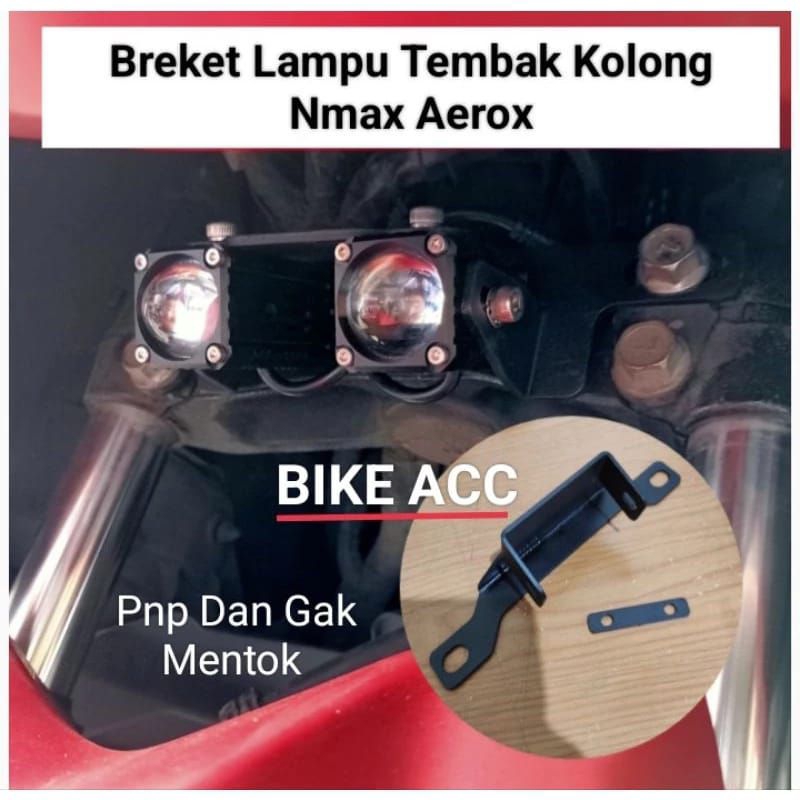 Breket Lampu Tembak Aerox 155 Nmax Breket Lampu Tembak Kolong Bawah Lampu ax Aerox 155