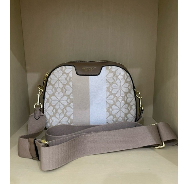 KS Flower Jacquard Dome Cream Bag RENERA ELGAMEL