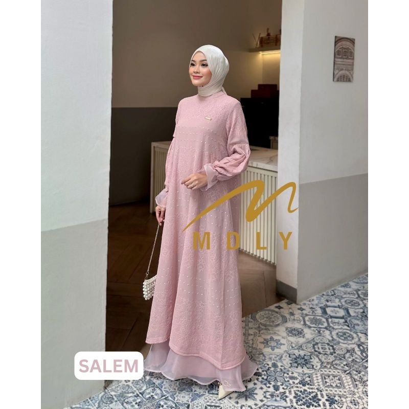 yameena dress by mdly /dress mdly edisi lebaran