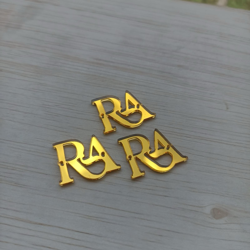 

CUTTING HURUF INITIAL/LOGO DARI AKRILIK /LOGO HIJAB