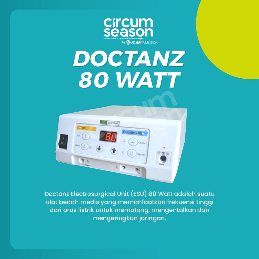 CIRCUMSEASON - Doctanz Electro Surgical Unit 80 Watt - Cauter Alat Bedah