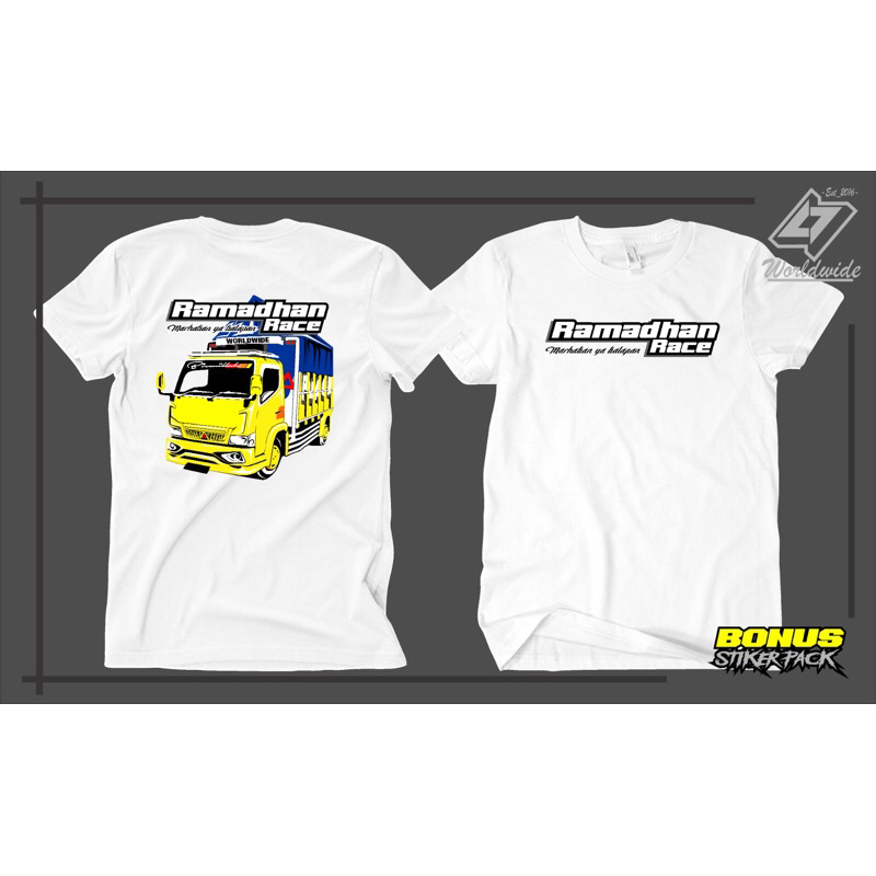 kaos truck ramadhan race premium 24s