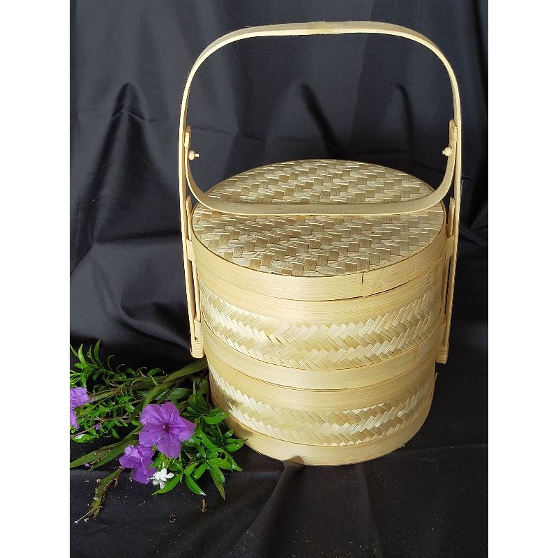 Rantang Bambu||Rantangsusun||Tenong||Hampers