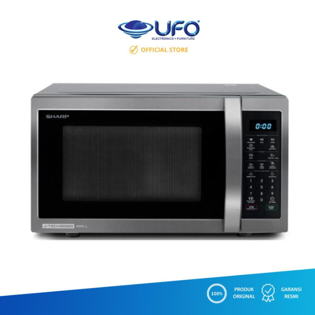 SHARP R753GXBS MICROWAVE GRILL J-TECH INVERTER
