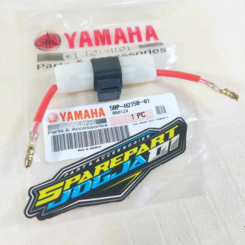 Fuse Holder Rumah Sekring Sikring FIZR FIZ R Force 1 F1 Crypton Alfa Sigma ASLI ORIGINAL YAMAHA 5BP-
