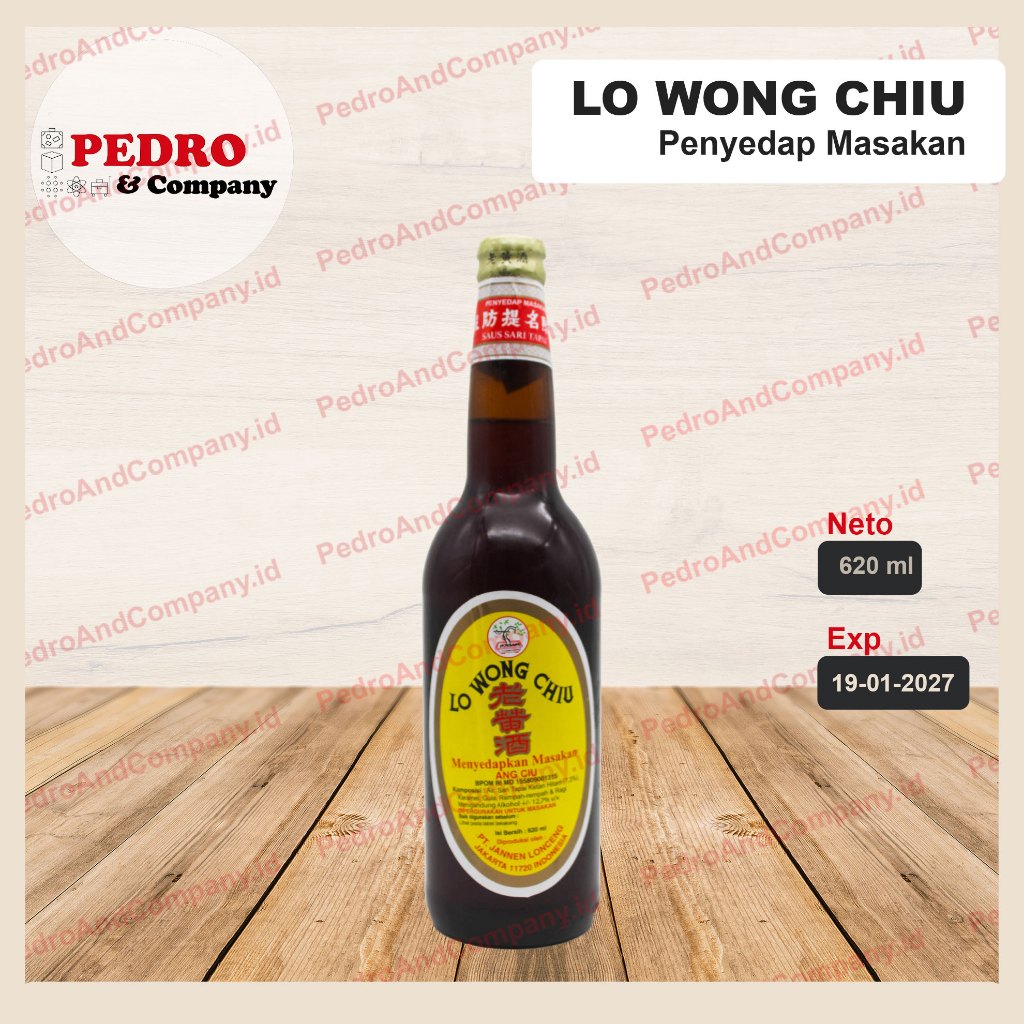 

Lo Wong Chiu 600 ml - saus sari tape tapai penyedap masakan chinese