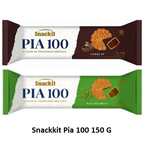 

Snackit Kue Pia 100 Coklat Kacang Hijau 150gr