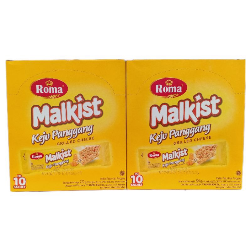 Roma Malkist Keju Panggang box isi 10