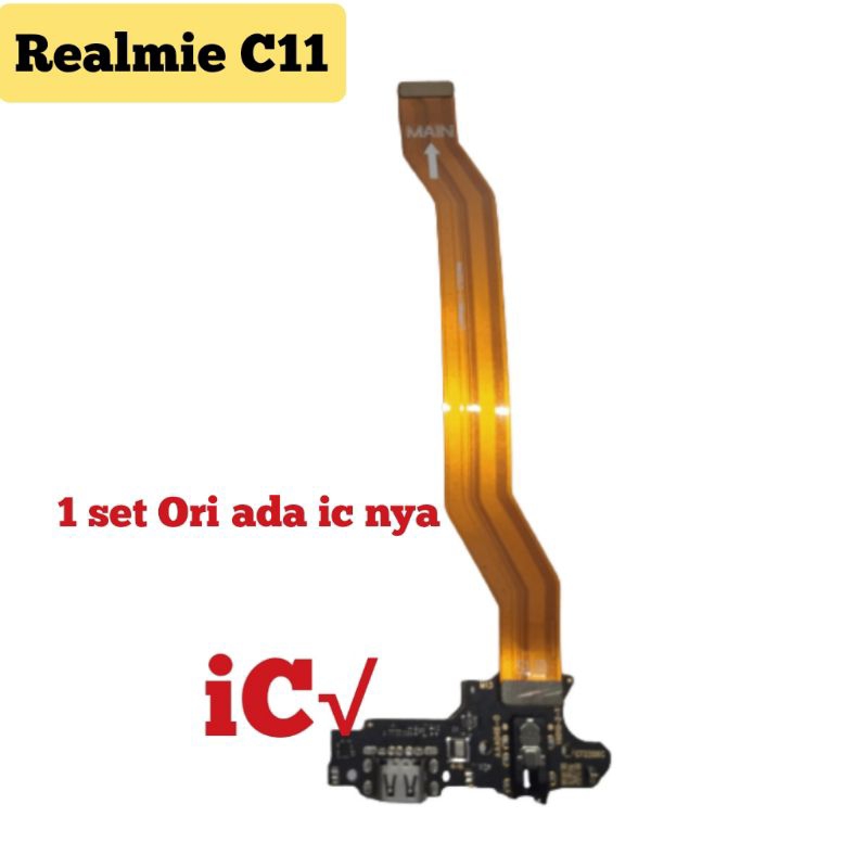 paket 1Set fleksibel board + conetor carger realmie C11 ori ad ic 100% board carger + conektor caz p