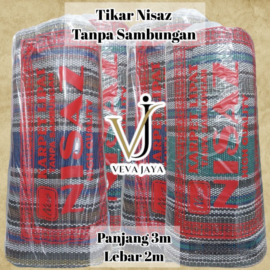 Tikar jahit NISAZ tebal 2 x 3 meter tanpa sambungan