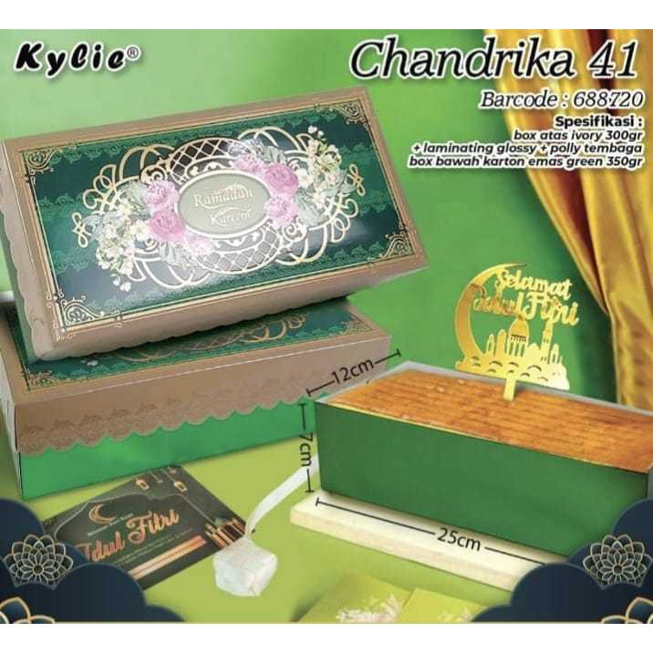 

Box Chandrika 41 / Box Hampers Lebaran uk 12 x 25 x 7 cm