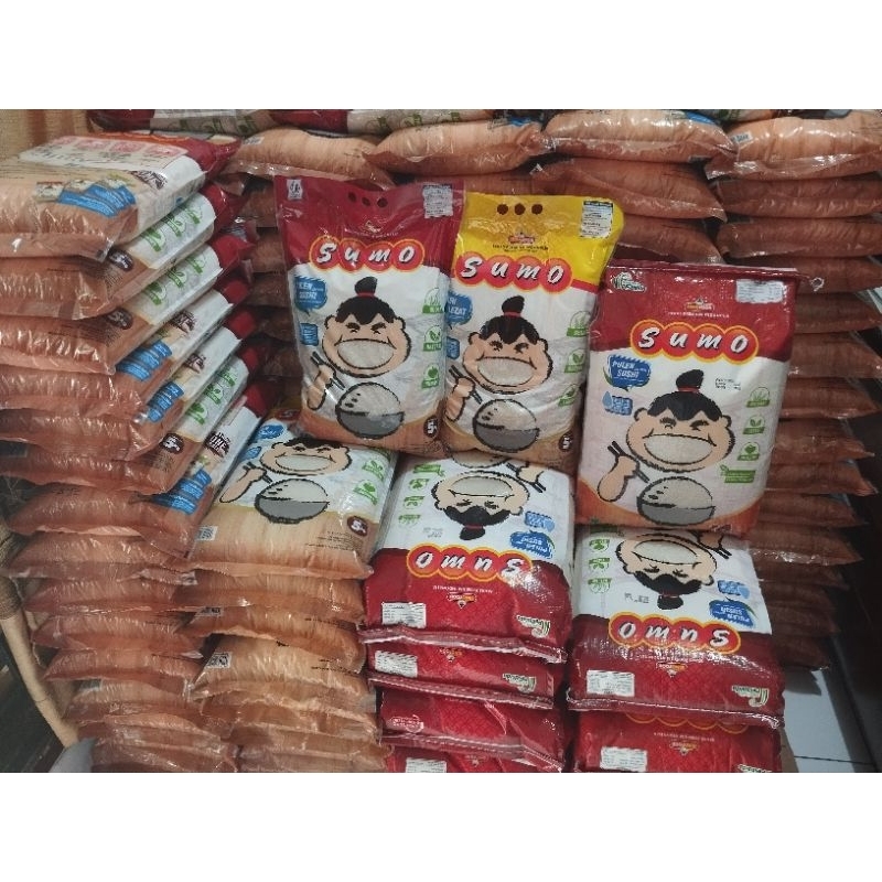 

HALAL New Beras Putih Sumo Merah Kemasan 5kg dll