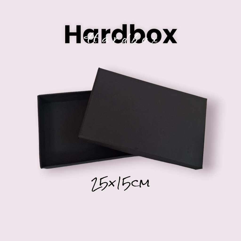 

Hardbox Custom Box Kado Ukuran 30x30x5cm Gifbox/Box Hitam