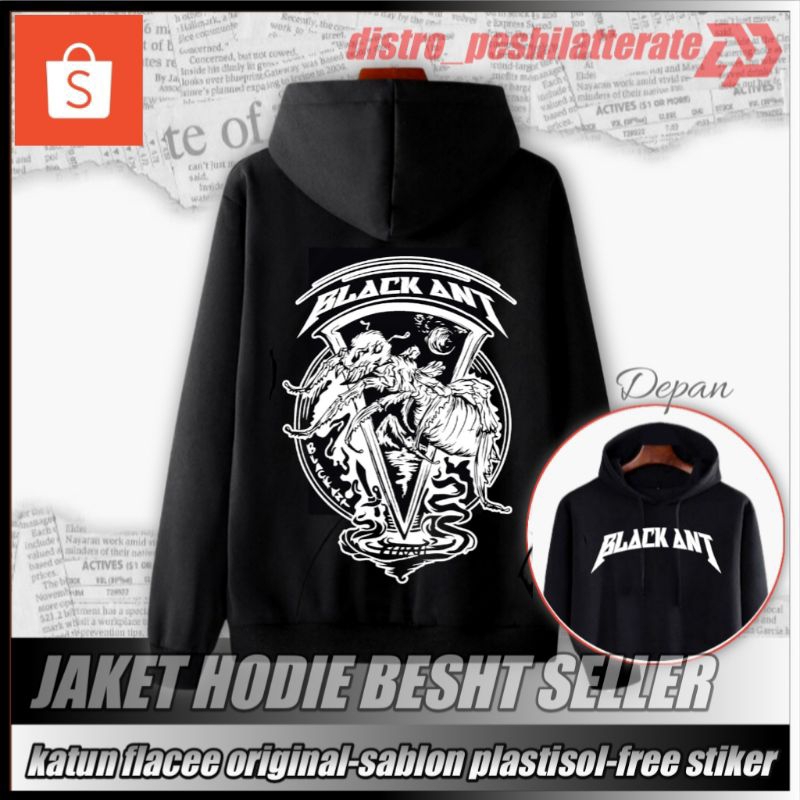 HOODIE PSHT BLACK ANT SIMPLE - HOODIE PSHT TERBARU