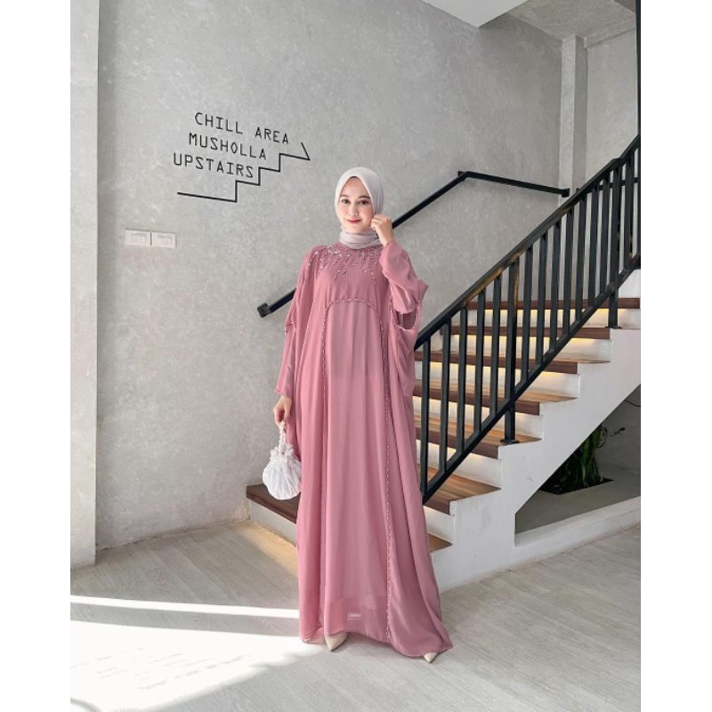 Syamilla Abaya gamis lebaran 2024, gamis lebaran, gamis kekinian, gamis 2024, gamis mewah, gamis kon