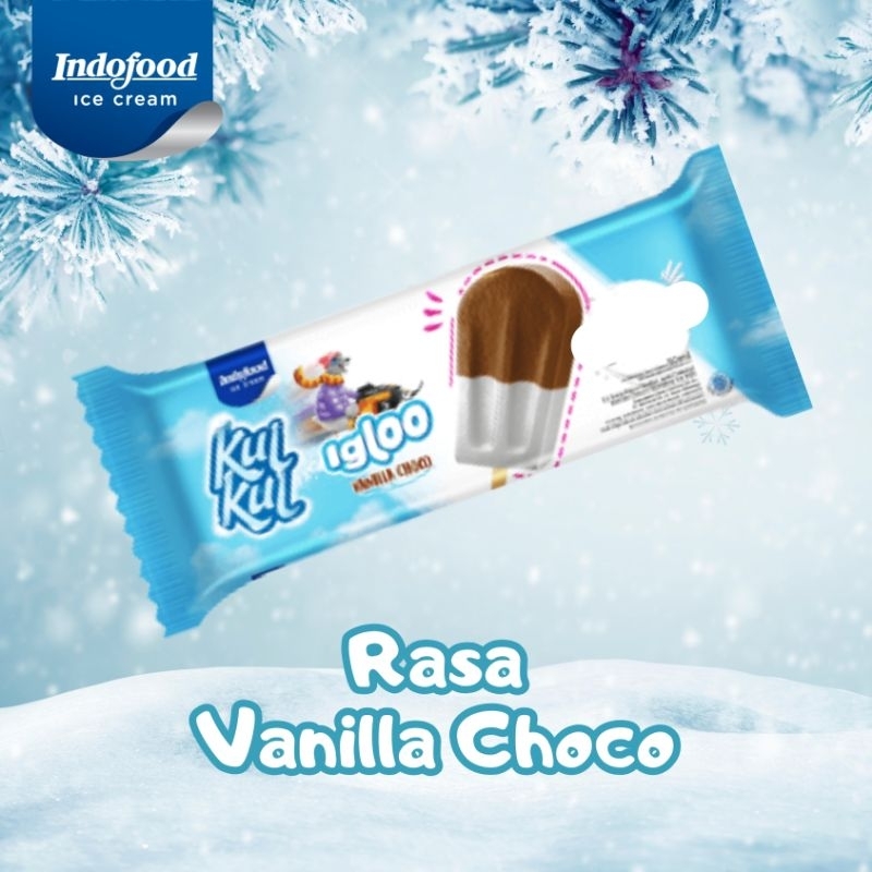 

Ice Cream Stick Kul Kul Igloo Vanila Chocolate Choco Cokelat