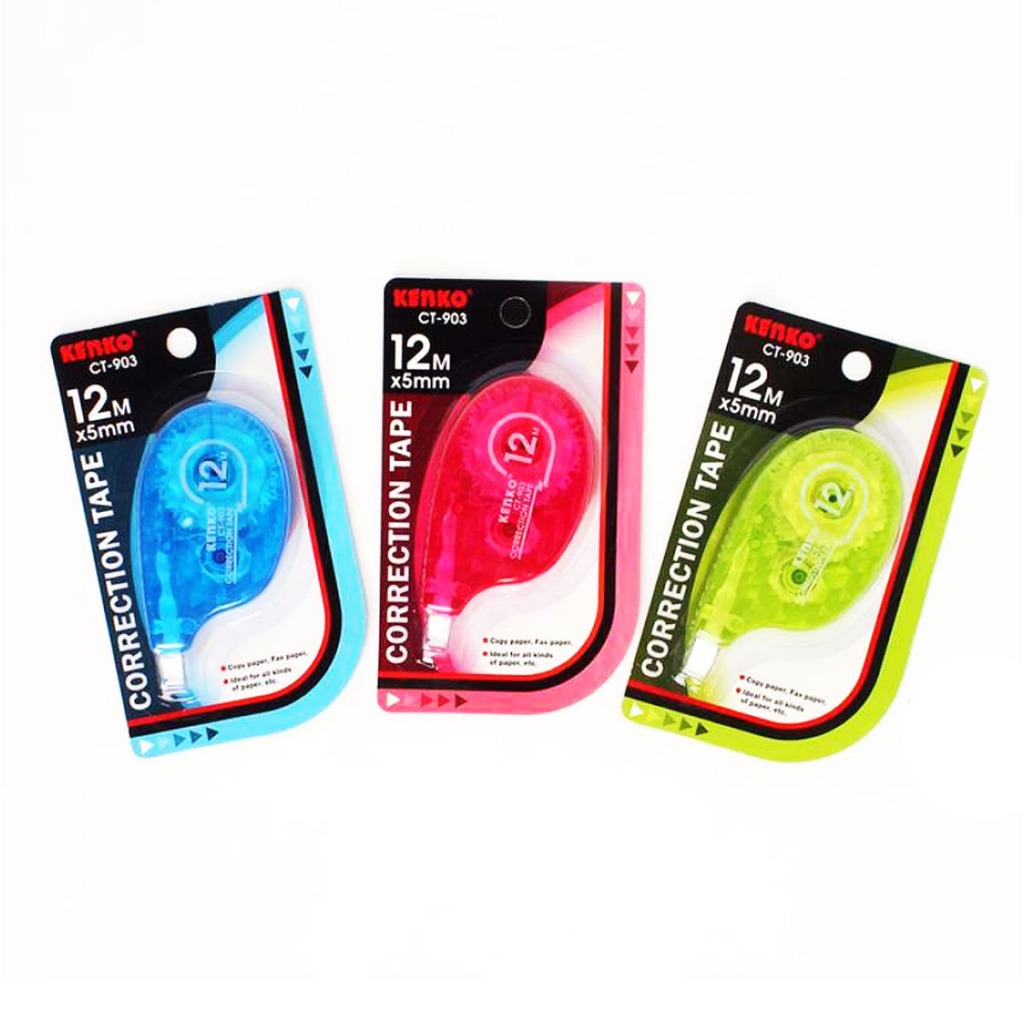 

Tipe-Ex Kenko CT-903 Correction Tape Kenko CT-903 Tipe-Ex Roll