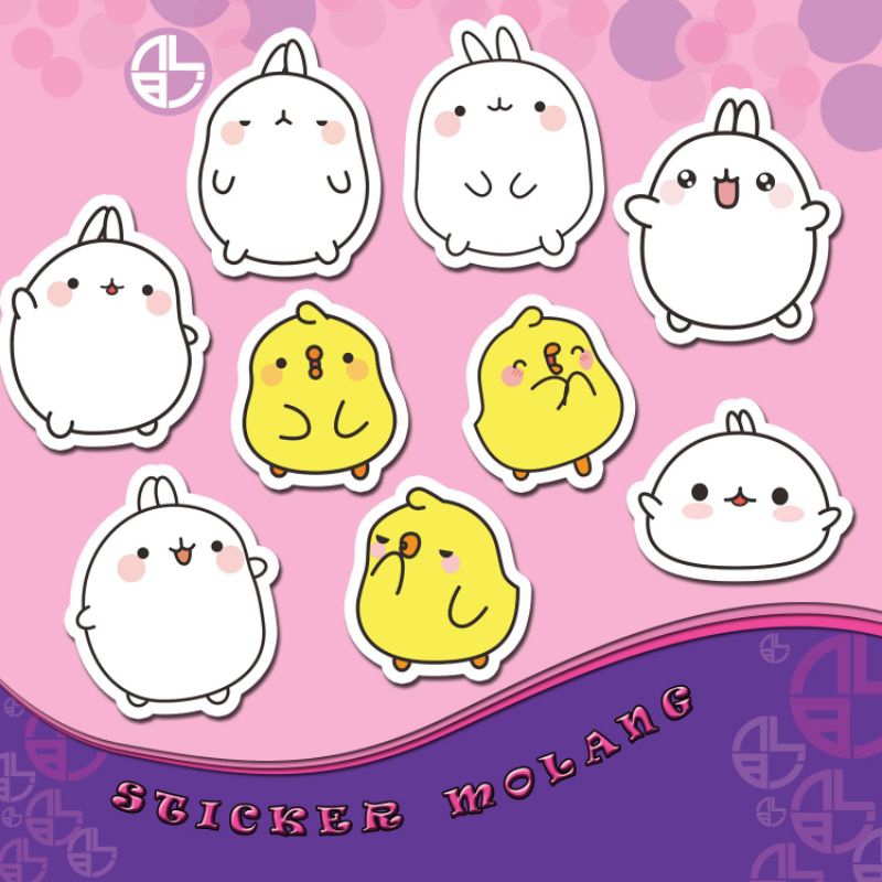 

Sticker Molang | Sticker Laptop | Sticker HP