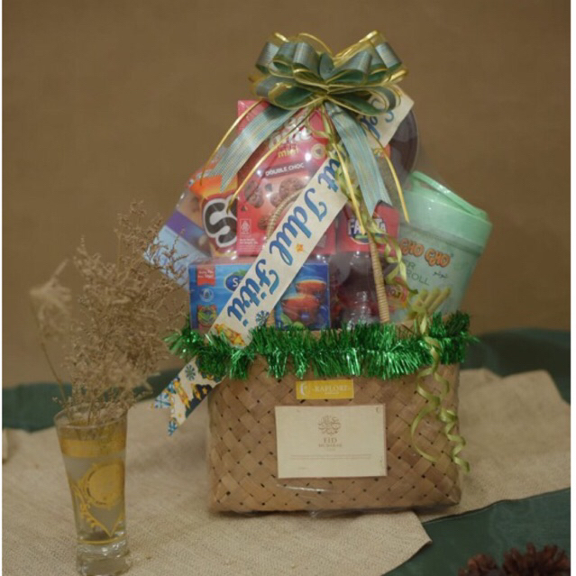 

Keranjang Bamboo series Medium Parcel | Hampers Lebaran | Parcel Lebaran Hari Raya idul fitri