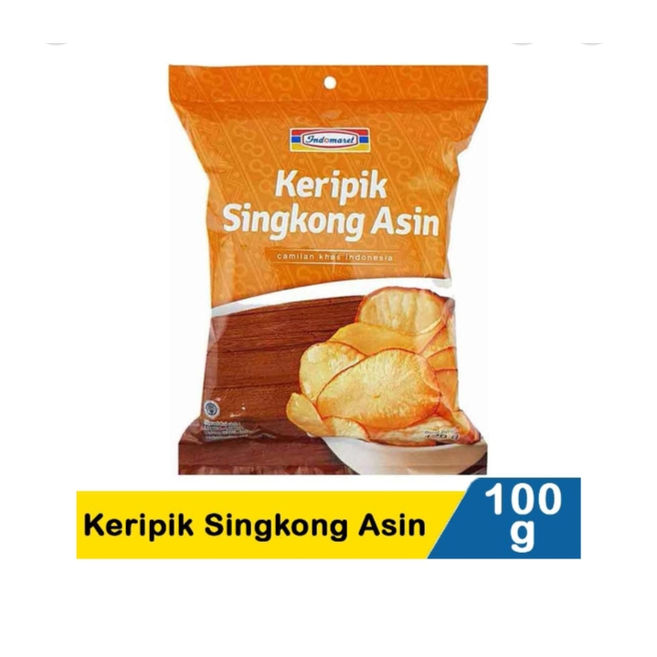 

Indomaret Keripik Singkong Asin 100 gr