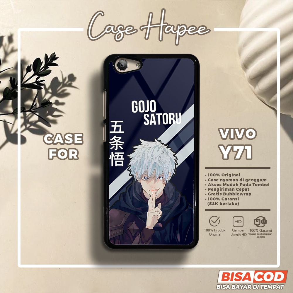 Case Vivo Y71 Casing Vivo Y71 [GOJO] Casehapee Case Glossy Case Aesthetic Custom Case Premium Softca