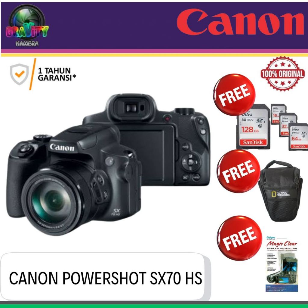 CANON POWERSHOT SX70 HS / CANON POWERSHOT SX70HS / CANON SX70 HS