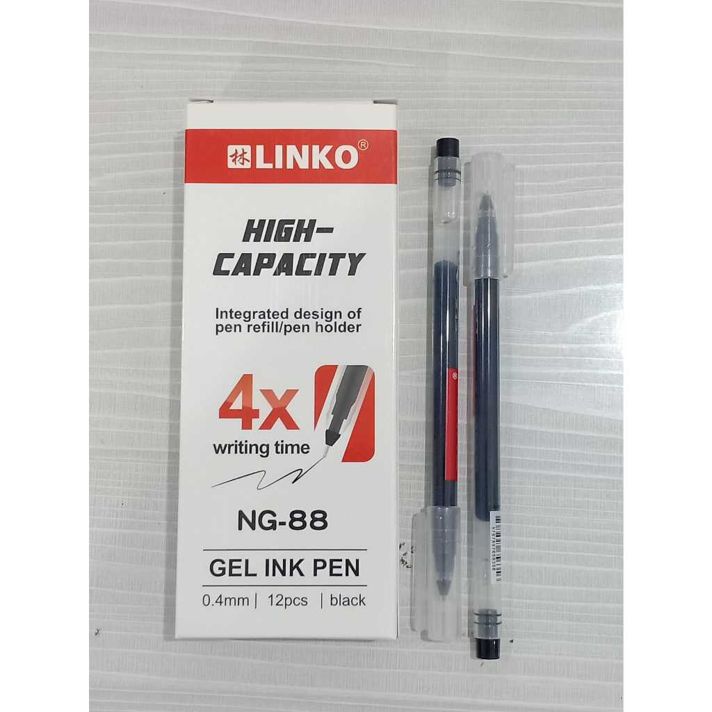 

(DUNIA PESTA) PULPEN HITAM / GEL PEN HITAM / BOLPEN 0.5 MM BERBAGAI JENIS (SATUAN)