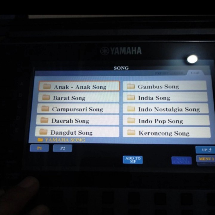 Usb flashdisk keyboard yamaha psr e463 e473 ew400 ew410