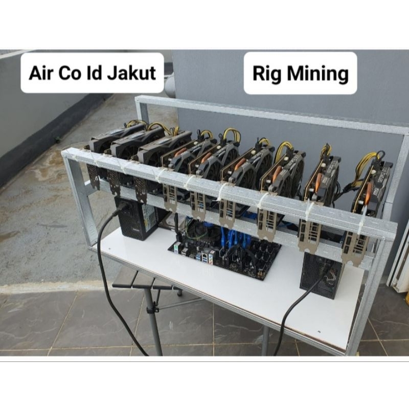 Rak Mining (Rak Menambang) Crypto 6-8 VGA