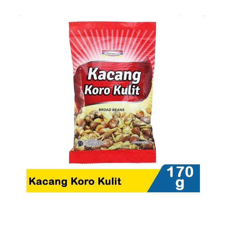 

Indomaret Kacang Koro Kulit 170 gr