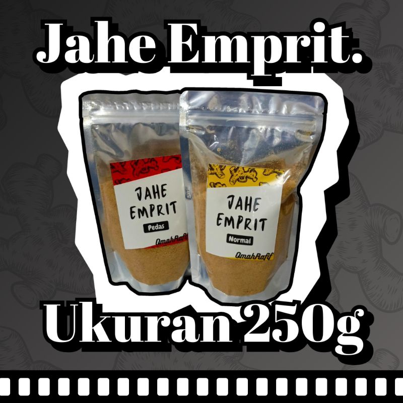 

Jahe Emprit Bubuk Instan (Ukuran 250g) !! - Omah Rafif