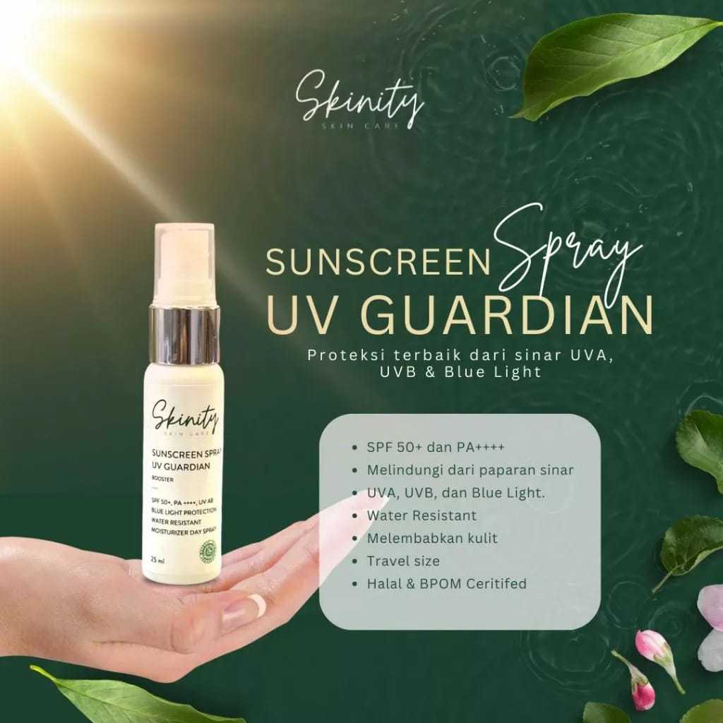SKINITY SUNSCREEN SPRAY - UV GUARDIAN (25 ml)