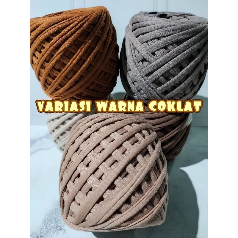BENANG KAOS RAJUT/BENANG TYARN/BENANG T-SHIRT 500 GRAM