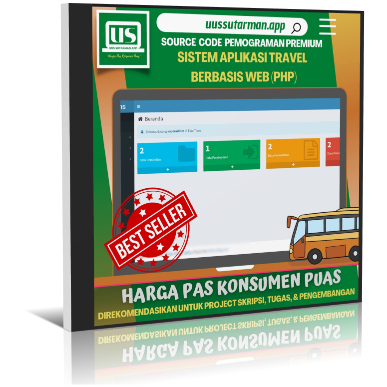 Source Code Sistem Aplikasi Travel Berbasis Web (PHP)