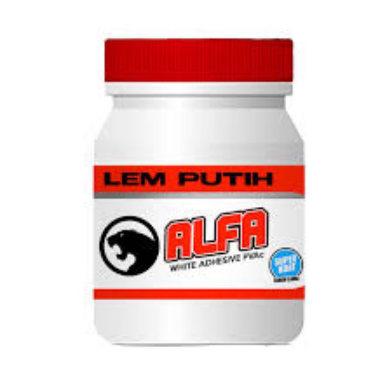 

Lem Putih Alfa PVAC kuat dan aman perlengkapan rumah perlengkapan sekolah ATK terbaru