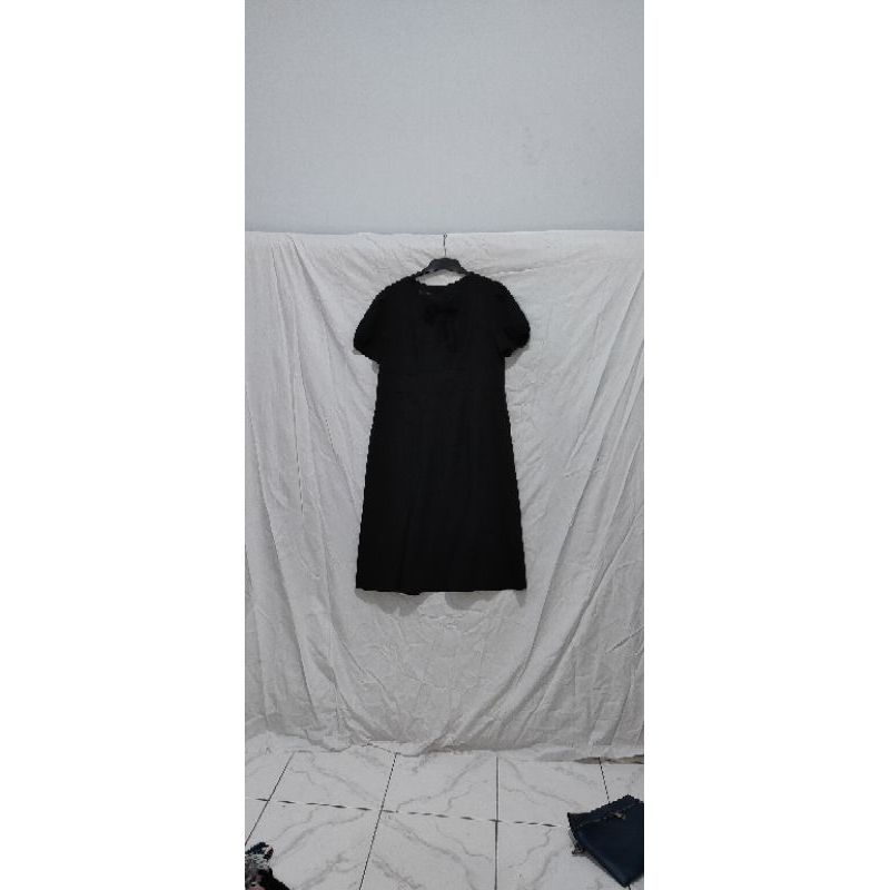 DRESS KOREA BLACK MINI