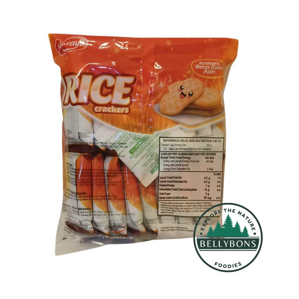 

ADR Naraya Richy Snow Rice Cheese Corn Crackers Kreker Beras 120 gr
