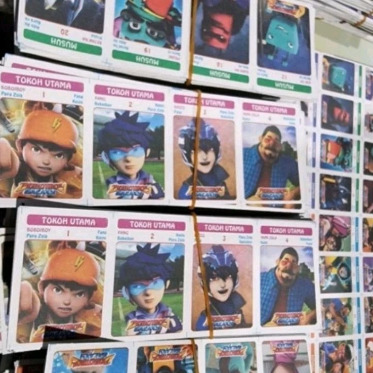 kartu kwartet kartu viral isi 320