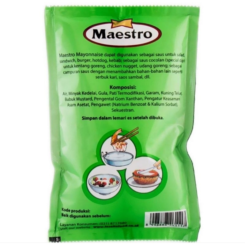 

Maestro Mayonnaise 100g