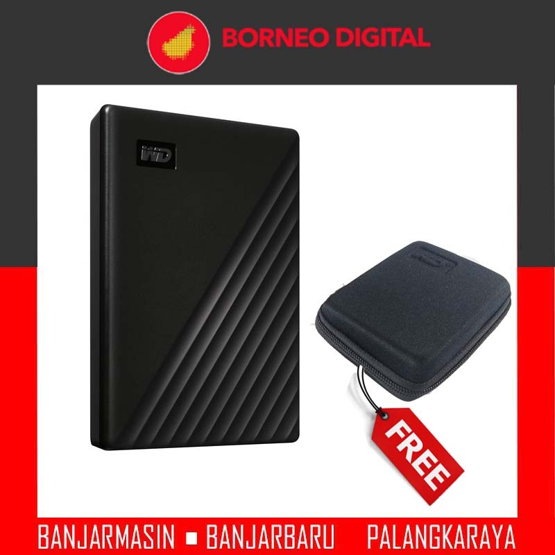 WD New My Passport 1 TB / 2 TB / 4 TB / 5 TB Black/White