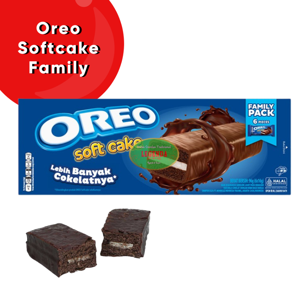 

Oreo Soft Cake Famiy isi 6