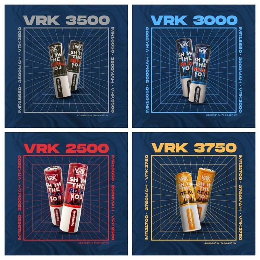 VRK BIRU MERAH HITAM MURAH 18650