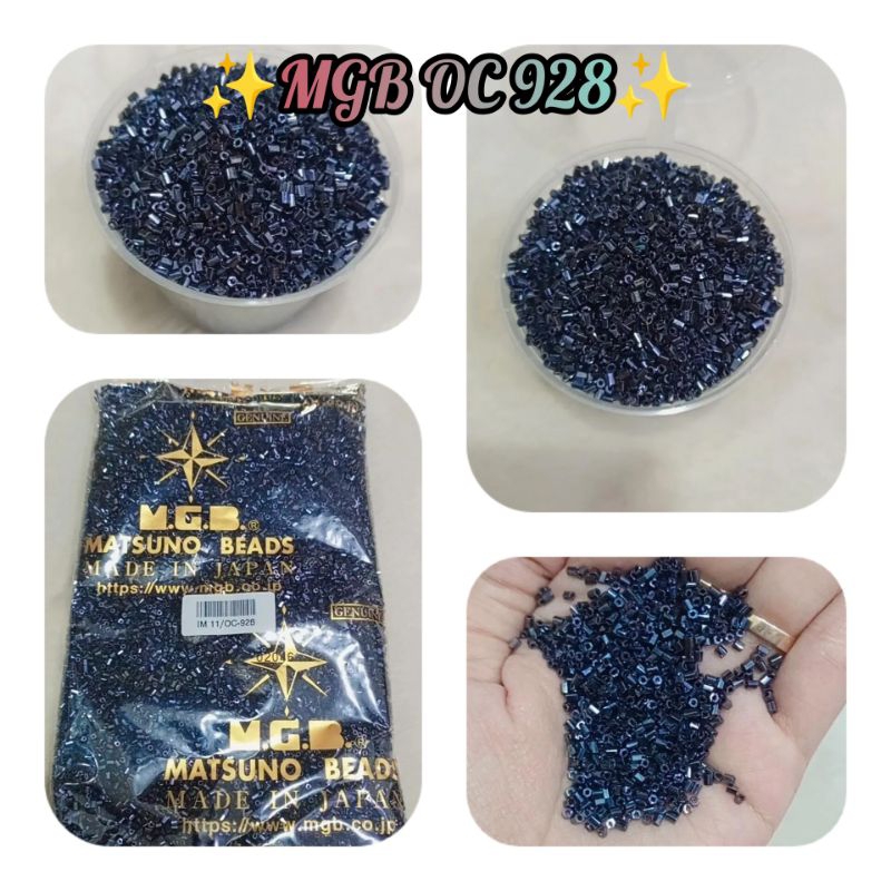 450gram Payet Jepang Bambu Asli MGB OC 928 Bahan Payet Baju Pengantin