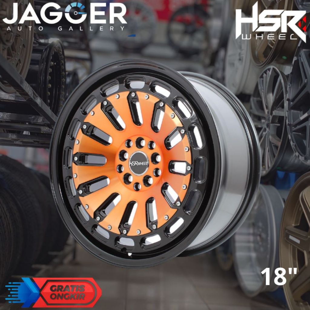 velg murah jambi ring 18 untuk innova, new veloz, crv, rush. HSR ORIGINAL MYTH07