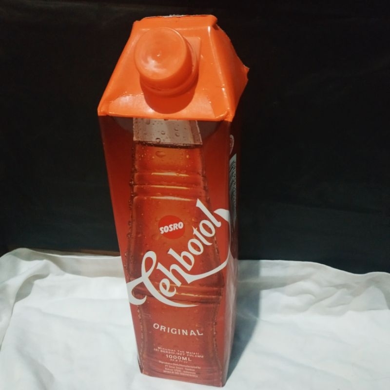 Teh botol Sosro Kemasan Kotak 1 Liter