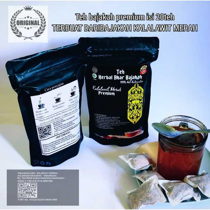 

Teh Celup Akar Kayu Bajakah Premium 100% Kalalawit Isi 30 Celup Teh Bajakah Kalimantan Original