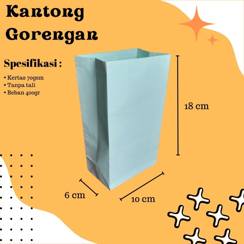 

Kantong Gorengan Paperbag Makanan
