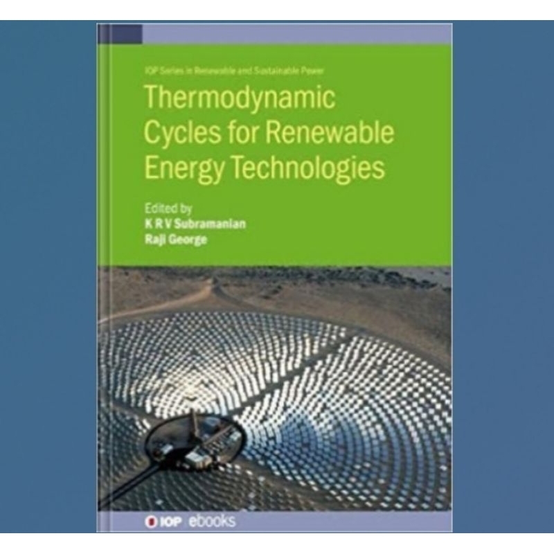 Buku Thermodynamic Cycles for Renewable Energy Technologies